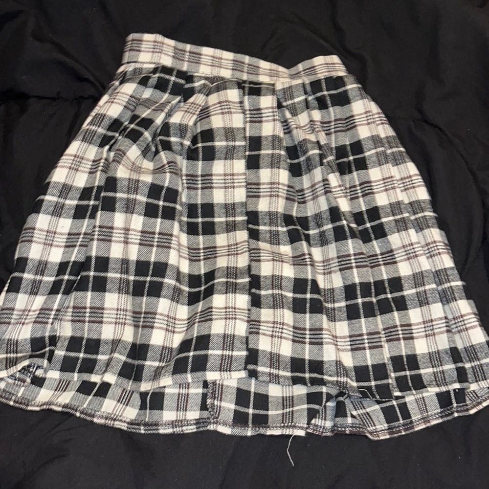 tartan skirt